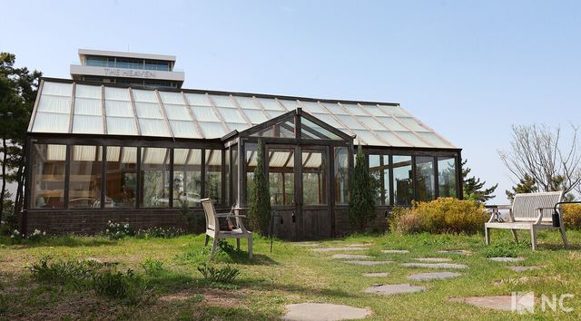 더헤븐리조트 내 위치한 온실. 사진=김규빈 기자