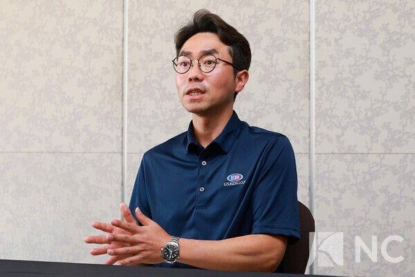 김준길 BM글로벌골프 대표. 사진=김규빈 기자