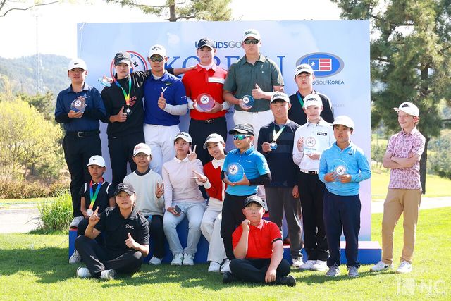 2026 유에스 키즈 골프 코리안 챔피언십(U.S.&nbsp;Kids&nbsp;Golf&nbsp;Korean&nbsp;Championship) 시상식. 사진=김규빈 기자