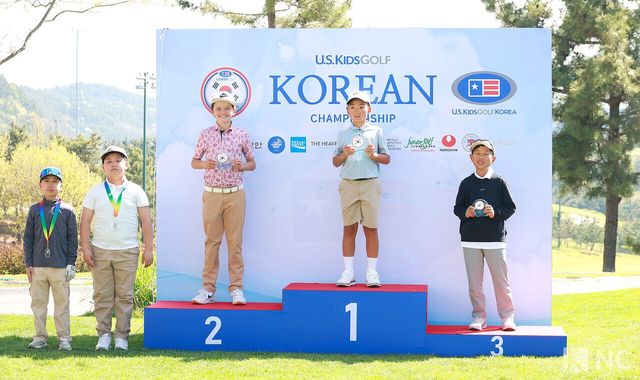 2026 유에스 키즈 골프 코리안 챔피언십(U.S.&nbsp;Kids&nbsp;Golf&nbsp;Korean&nbsp;Championship) 시상식. 사진=김규빈 기자