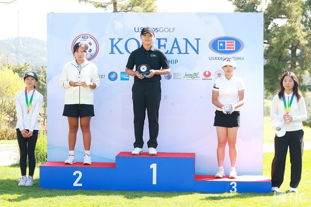 2026 유에스 키즈 골프 코리안 챔피언십(U.S.&nbsp;Kids&nbsp;Golf&nbsp;Korean&nbsp;Championship) 시상식. 사진=김규빈 기자