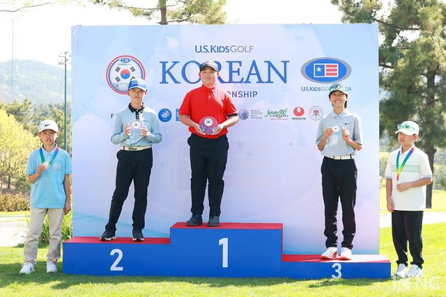 2026 유에스 키즈 골프 코리안 챔피언십(U.S.&nbsp;Kids&nbsp;Golf&nbsp;Korean&nbsp;Championship) 시상식. 사진=김규빈 기자