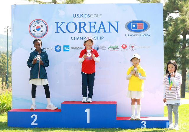 2026 유에스 키즈 골프 코리안 챔피언십(U.S.&nbsp;Kids&nbsp;Golf&nbsp;Korean&nbsp;Championship) 시상식. 사진=김규빈 기자