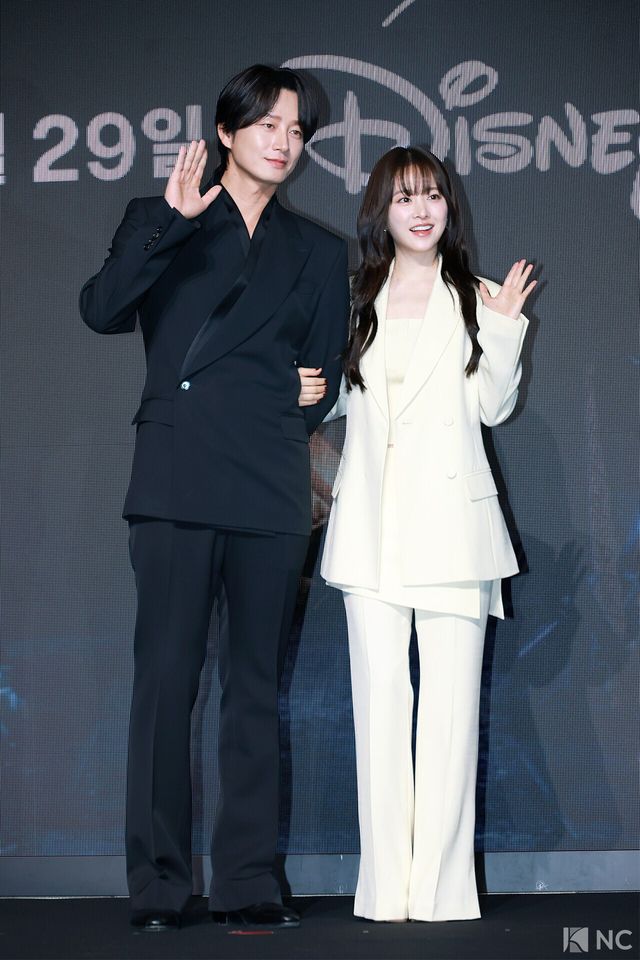 배우 이현욱, 박보영. 사진=김규빈 기자