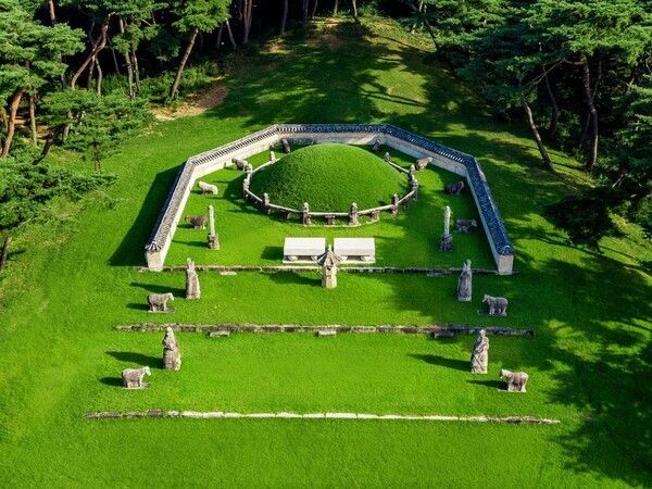 世宗 英陵。写真=文化財庁 宮陵遺跡本部