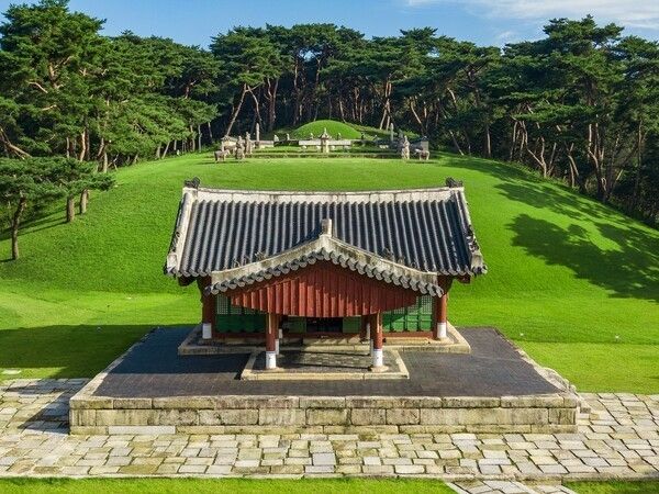 世宗 英陵。写真=文化財庁 宮陵遺跡本部