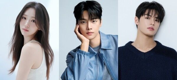 김지은-차학연-박수오. 사진=나무엑터스, 피프티원케이, 키이스트