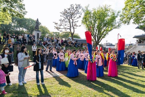 지난해 '진주 논개제' 모습. 사진=진주 논개제 홈페이지