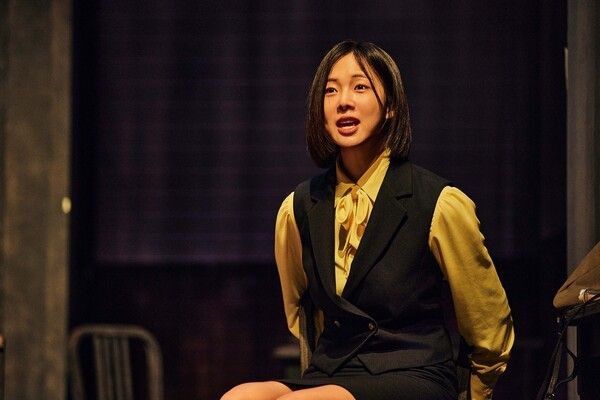 Keum Sae-rok in “The French Safe.” Photo by Park Company.