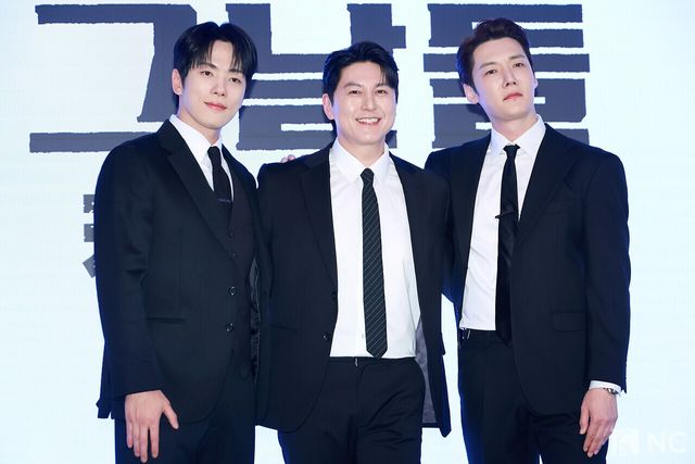 배우 김정현, 류수영, 최진혁. 사진=김규빈 기자