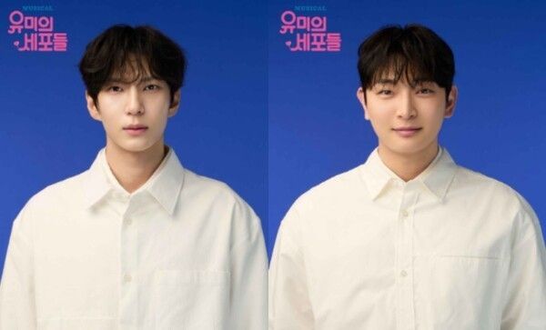 Jung Taek-woon, Jung Jin-woon profile images. Photo by Sam Company/Studio N.