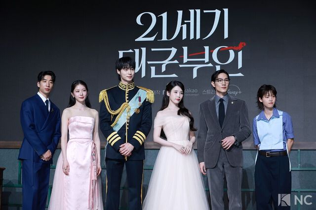 배우 유수빈, 공승연, 변우석, 아이유, 노상현, 이연. 사진=김규빈 기자