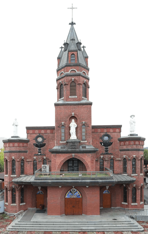 전주 중앙성당 전경. 사진=국가유산청