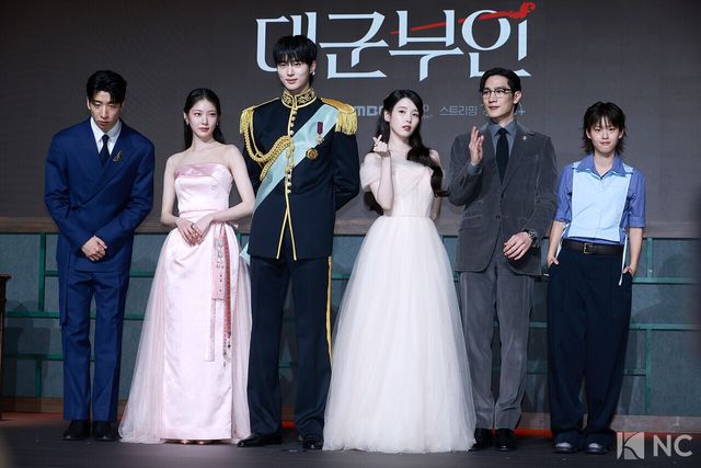 배우 유수빈, 공승연, 변우석, 아이유, 노상현, 이연. 사진=김규빈 기자