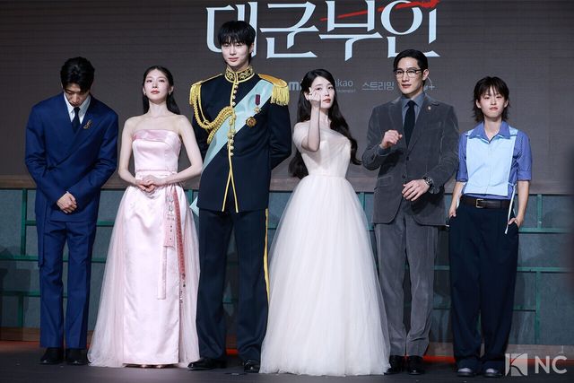 배우 유수빈, 공승연, 변우석, 아이유, 노상현, 이연. 사진=김규빈 기자