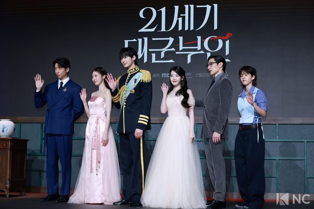 배우 유수빈, 공승연, 변우석, 아이유, 노상현, 이연. 사진=김규빈 기자