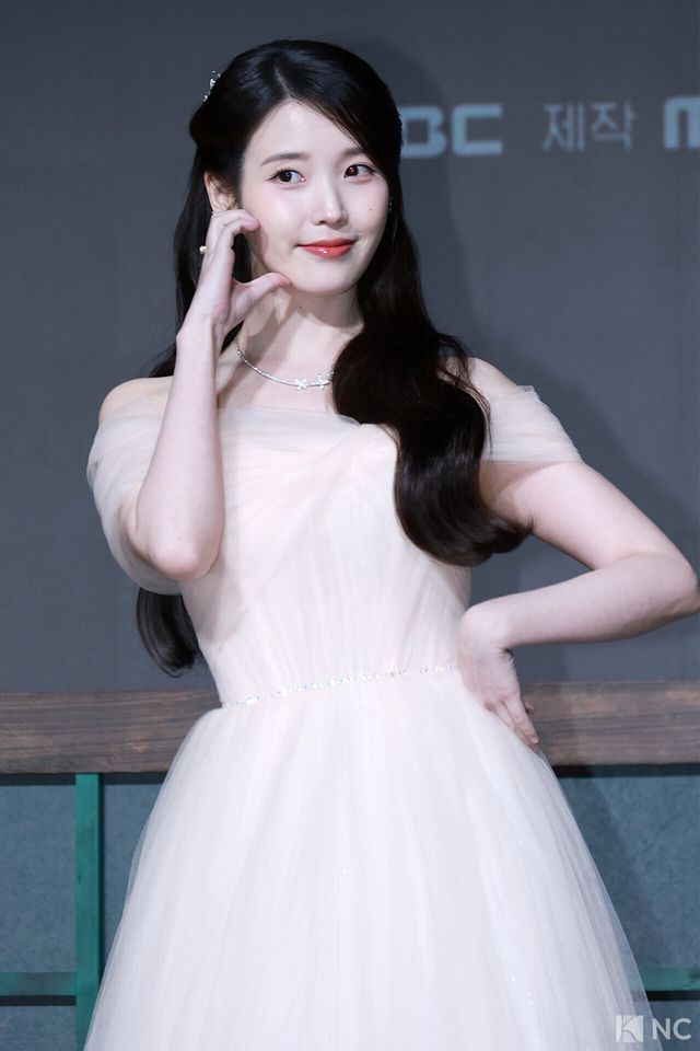 가수 겸 배우 아이유. 사진=김규빈 기자