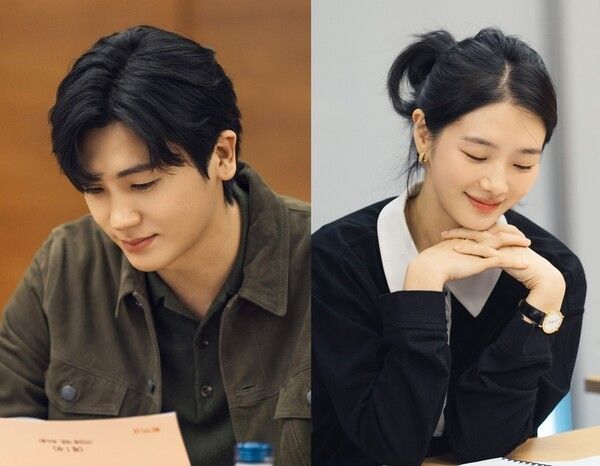 '각잡힌 사이' 박형식-박규영. 사진=넷플릭스