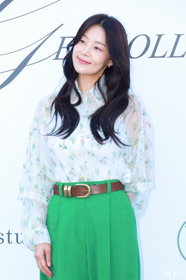 배우 한지혜. 사진=김규빈 기자