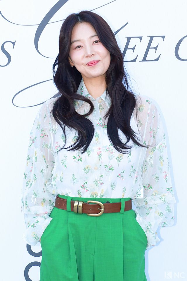 배우 한지혜. 사진=김규빈 기자