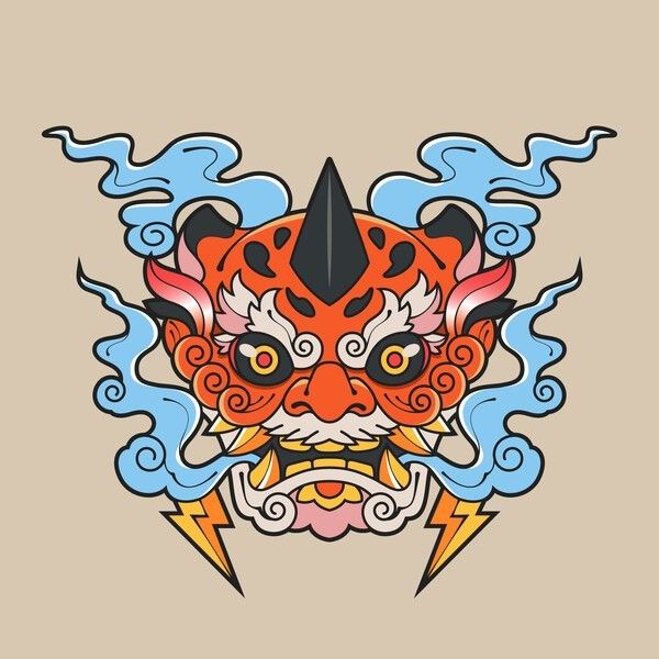 Illustration of a dokkaebi. Photo by Freepik.