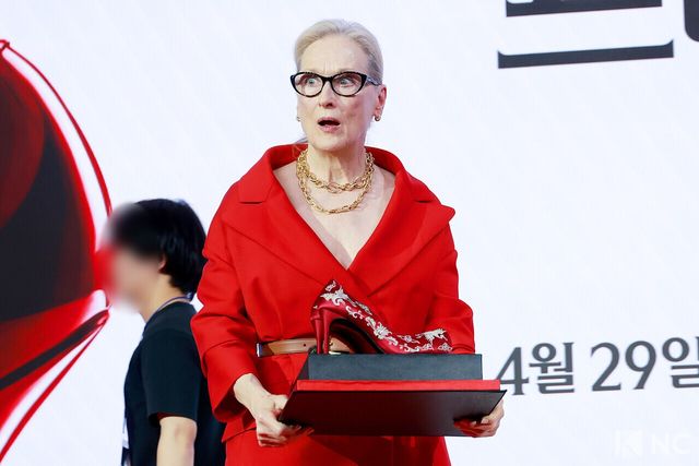 배우 메릴 스트립. 사진=김규빈 기자