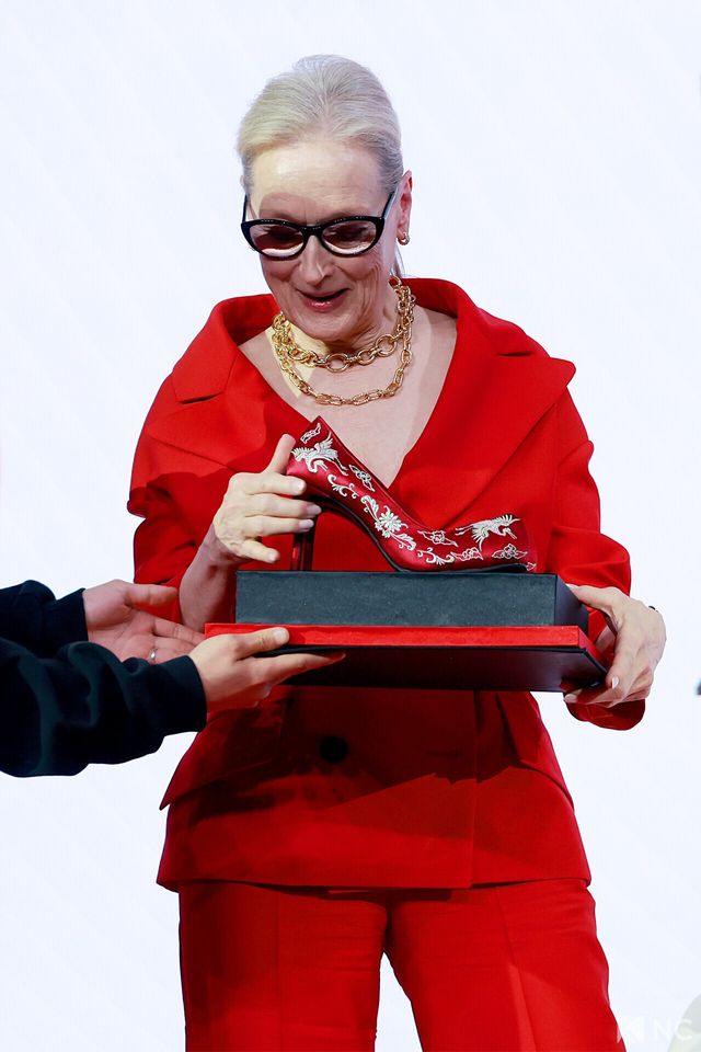 배우 메릴 스트립. 사진=김규빈 기자