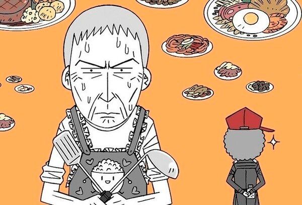 Webtoon Father’s Home Cooking. Photo by Lezhin Entertainment.