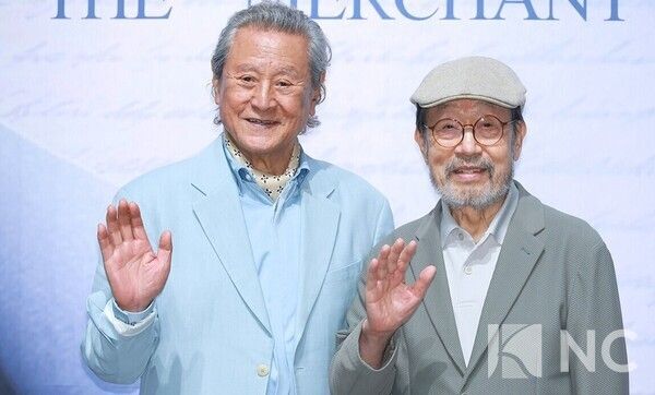 '베니스의 상인' 박근형-신구. 사진=뉴스컬처 김규빈 기자