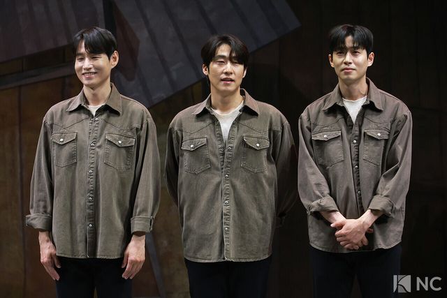 배우 강정우, 김지철, 장민수. 사진=김규빈 기자