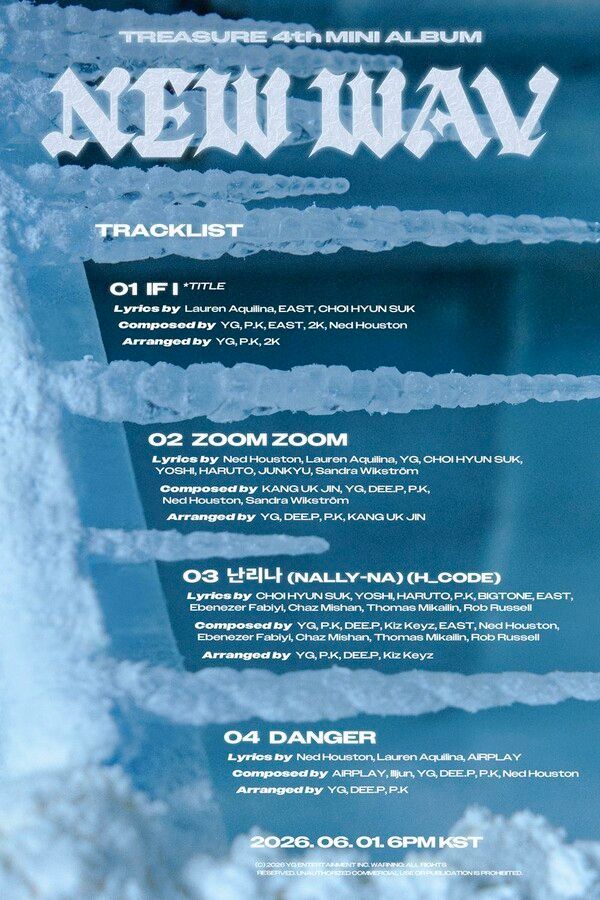 TREASURE. Photo by YG Entertainment.