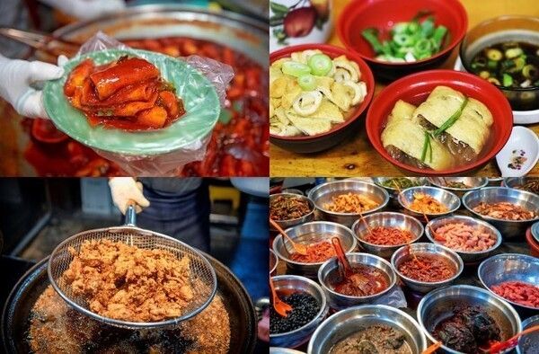 부산깡통시장 음식. 사진=부산관광공사