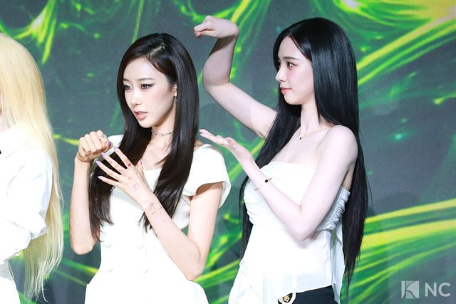 그룹 에스파(aespa) 지젤, 카리나. 사진=김규빈 기자