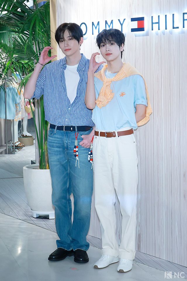 그룹 크래비티(CRAVITY) 정모, 형준. 사진=김규빈 기자