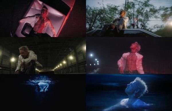 태양 'LIVE FAST DIE SLOW'&'G.O.A.T' 퀸테센스 필름. 사진=더블랙레이블