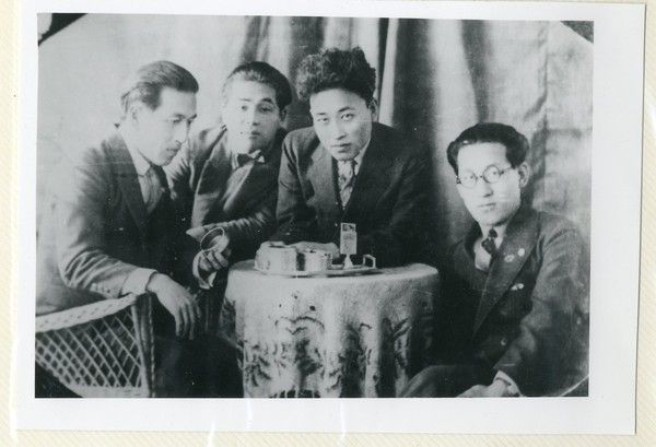 Lee Pil-woo, Im Un-hak, Na Woon-gyu, and Lee Myeong-woo. Photo by Korean Movie Database.