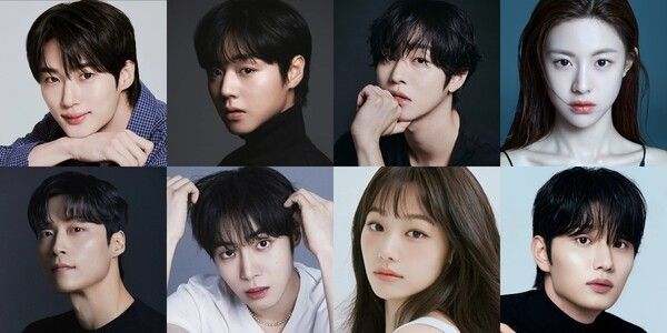 사진=변우석(바로 엔터테인먼트), 박지훈(YY 엔터테인먼트), 안효섭(더프레젠트컴퍼니), 고윤정(에이에이피코퍼레이션), 허남준(H.SOLID), 추영우(제이와이드컴퍼니), 강미나(스토리제이컴퍼니), 김재원(미스틱스토리)