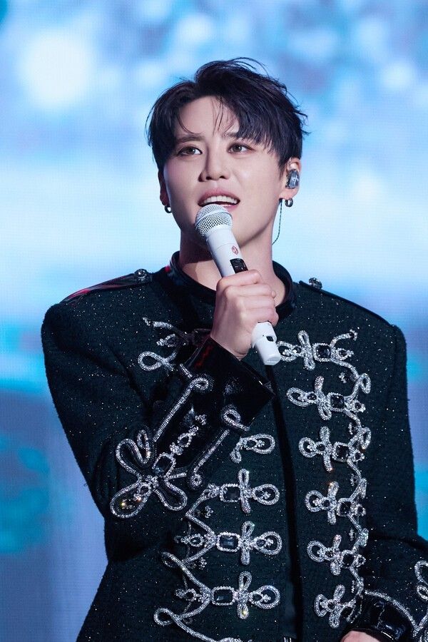 「2026 XIA 6TH ASIA TOUR CONCERT 'GRAVITY' IN SEOUL」2日目公演を行うXIA。写真=PALMTREE ISLAND