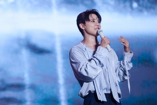 「2026 XIA 6TH ASIA TOUR CONCERT 'GRAVITY' IN SEOUL」2日目公演を行うXIA。写真=PALMTREE ISLAND