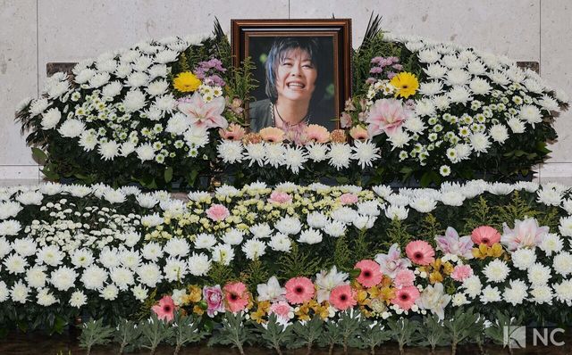 가수 옥희(본명 김광숙)의 빈소가 21일 오후 서울 송파구 서울아산병원 장례식장 22호에 마련됐다. 사진=사진공동취재단