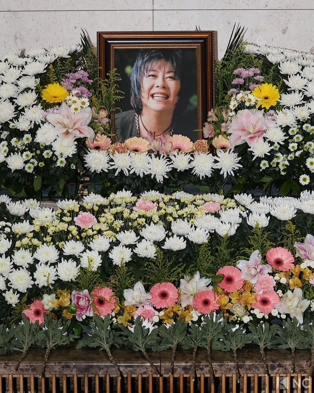 가수 옥희(본명 김광숙)의 빈소가 21일 오후 서울 송파구 서울아산병원 장례식장 22호에 마련됐다. 사진=사진공동취재단