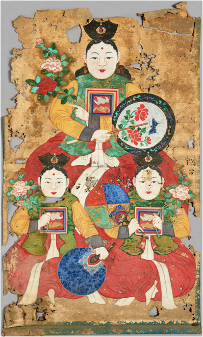 “Hogu Agassi,” a deity believed to protect against diseases including smallpox. Photo courtesy of the Korea Heritage Service.