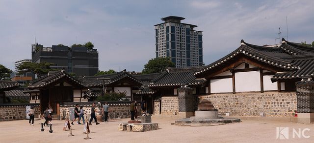 서울남산골한옥마을 전경. 사진=김규빈 기자