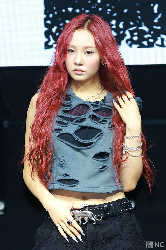 걸크루 키비츠(Keyveatz) 손주원. 사진=김규빈 기자