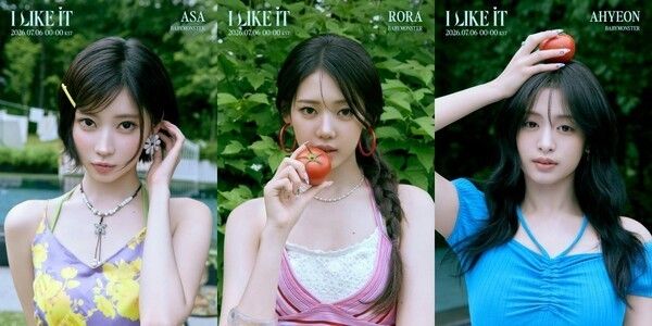 ASA、RORA、AHYEON（BABYMONSTER） 写真＝YG Entertainment