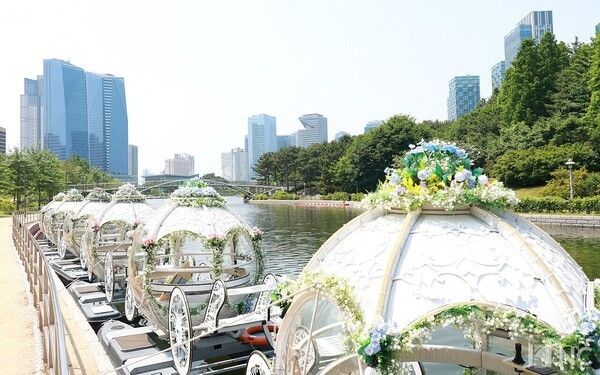 Songdo Central Park. Photo by Reporter Kim Gyubin.