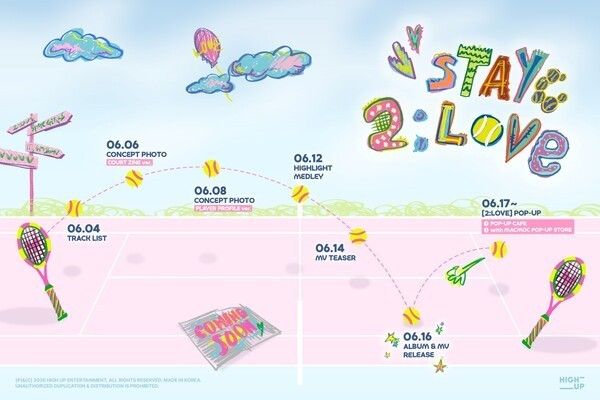 STAYC。写真=ハイアップエンターテインメント