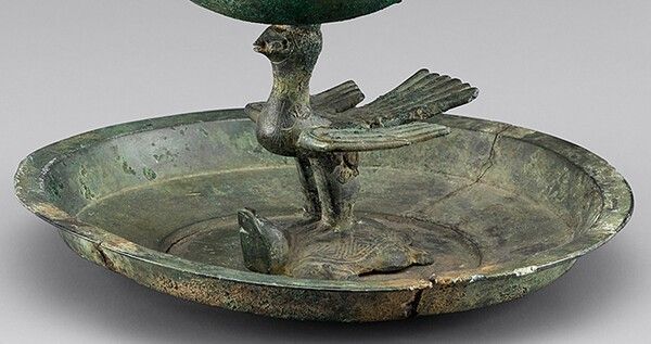 석암리 9호 무덤에서 출토된 청동박산로의 세부 모습. 사진=국립중앙박물관
