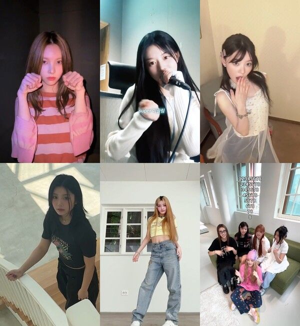 아일릿_틱톡 영상 갈무리. 사진=빌리프랩