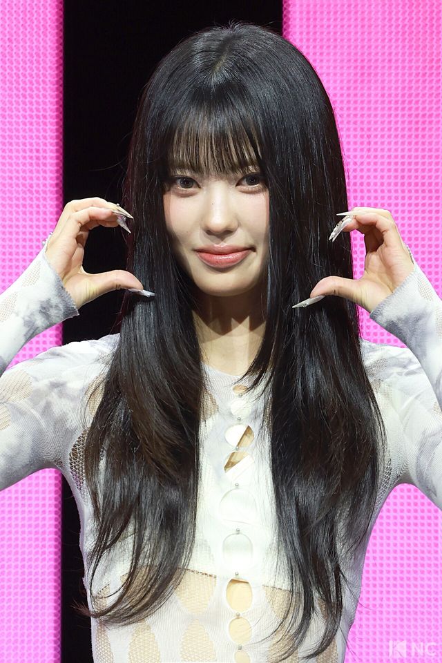 그룹 이즈나(izna) 코코. 사진=김규빈 기자